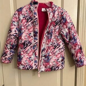 Floral Pink Kids Jacket
